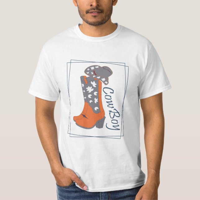 Cowboy T-Shirt (Vorderseite)