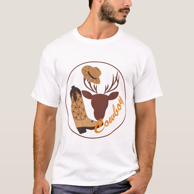 Cowboy T-Shirt (Vorderseite)