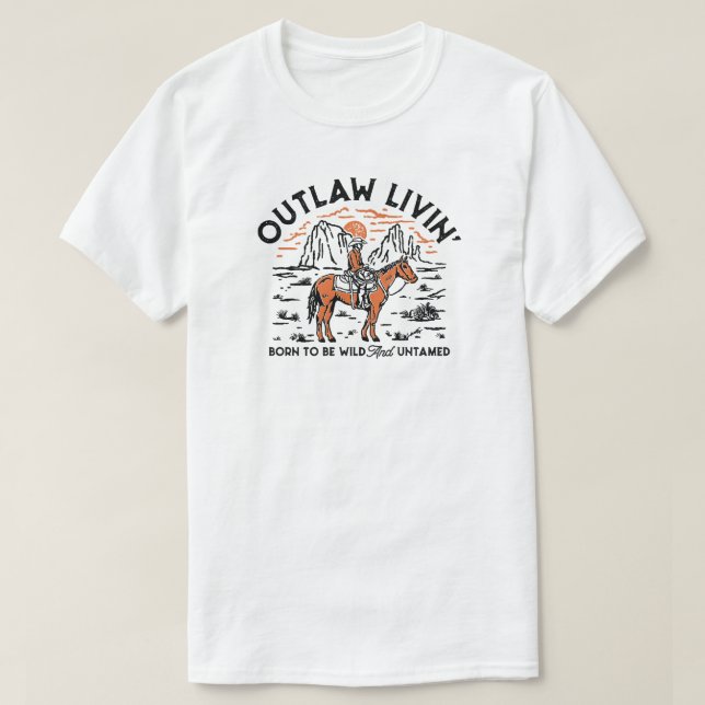 Cowboy T-Shirt (Design vorne)