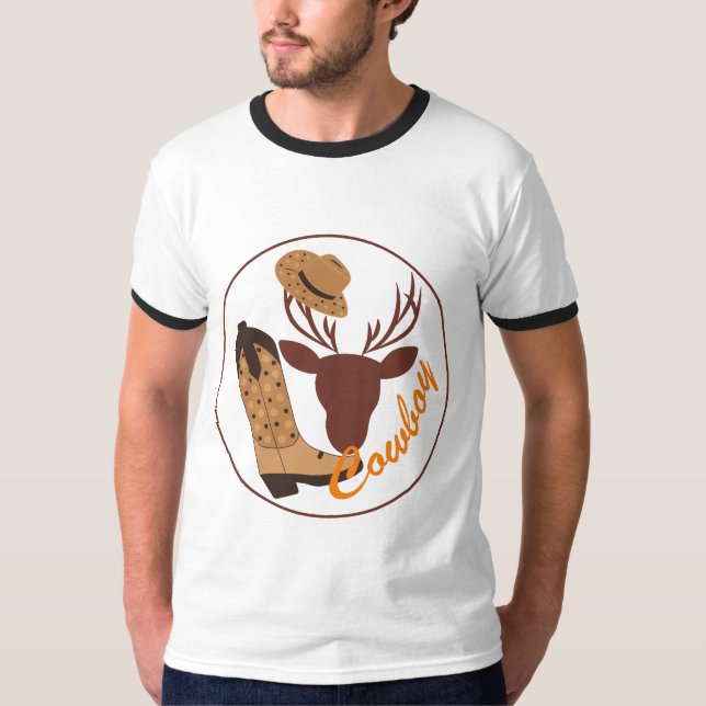 Cowboy T-Shirt (Vorderseite)