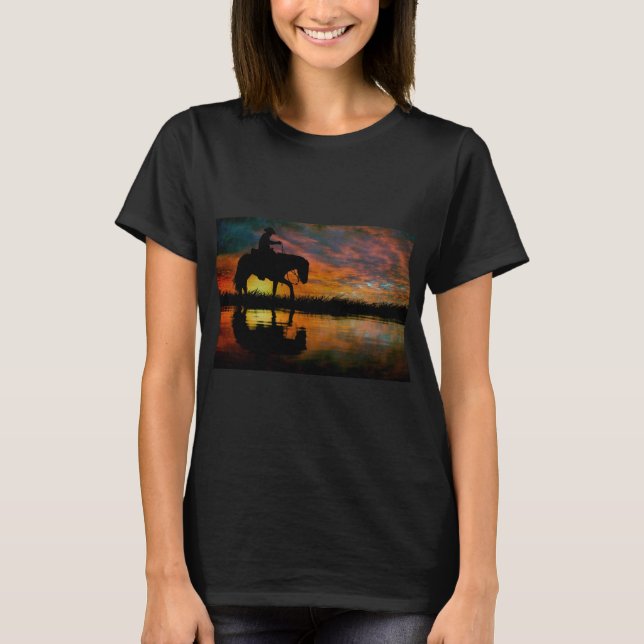 Cowboy-T - Shirt (Vorderseite)