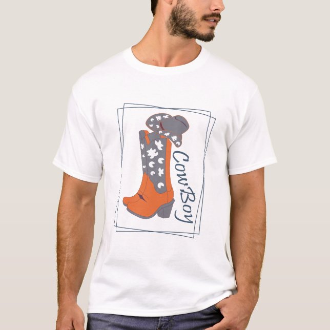 Cowboy T-Shirt (Vorderseite)