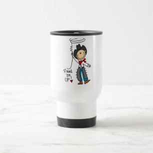 Cowboy-T-Shirts und Geschenke zum Zusammentreiben Reisebecher