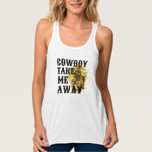 Cowboy Take Me Away Tank - Süßes Valentinstag-Top Top