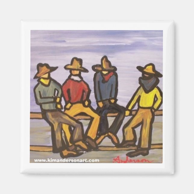 Cowboy Talk Magnet (Vorne)
