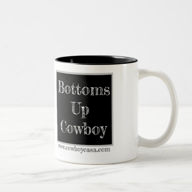 Cowboy-Tasse Zweifarbige Tasse (Rechts)