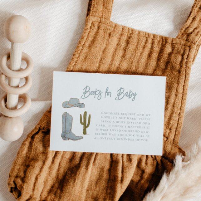 Cowboy-Thema Buchanfrage Begleitkarte (Von Creator hochgeladen)