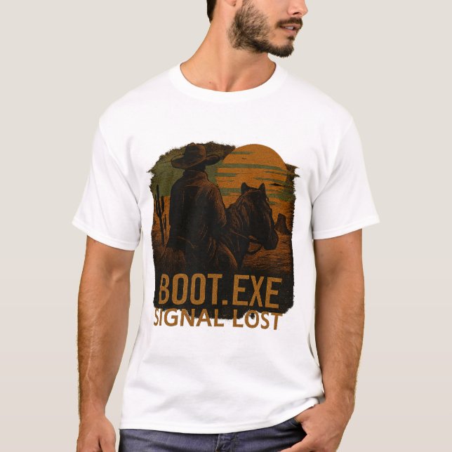 Cowboy-themed T-shirt  (Vorderseite)