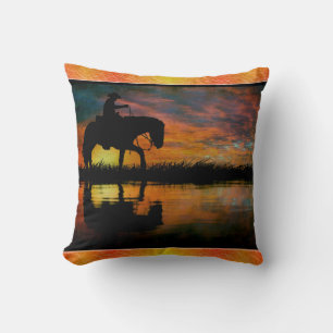 Cowboy Throw Kissen