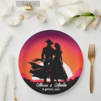 Cowboy und Cowgirl in Sundown