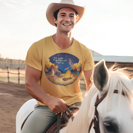 Cowboy und Kuhhhund kochen Herbstfisch T-Shirt