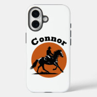 Cowboy und Orange Sun Circle