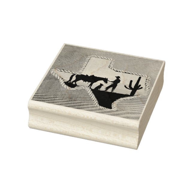 COWBOY-UNTERNEHMEN GUMMISTEMPEL (Stempel)