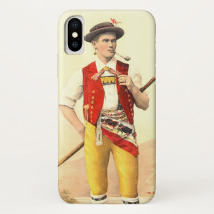 Cowboy von Appenzell im traditionellen Schweizer Case-Mate iPhone Hülle