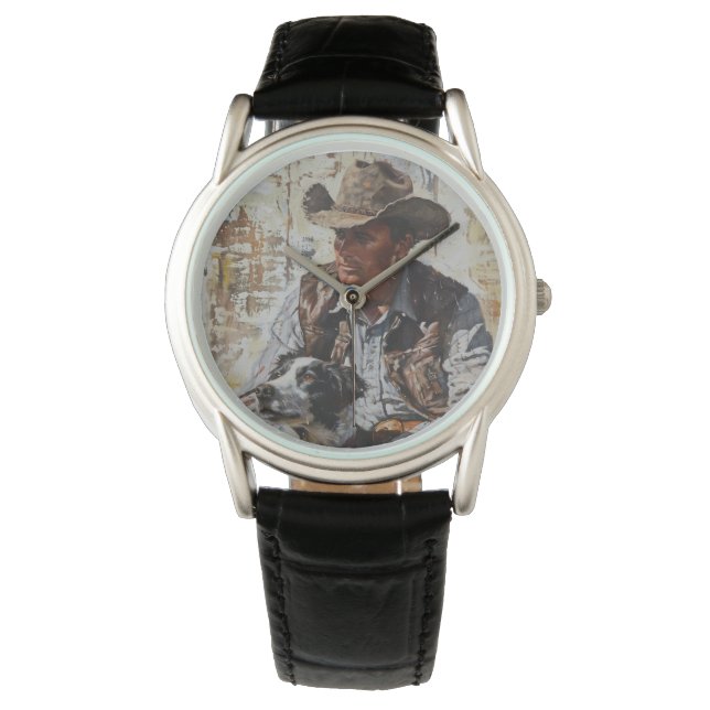 Cowboy Watch Armbanduhr (Vorderseite)