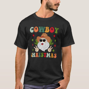 Cowboy-Weihnachts-Cactus-Winterfeiertag 1 T-Shirt