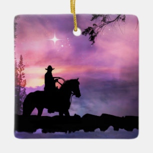 Cowboy Weihnachtsschmuck