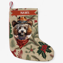 Cowboy-Weihnachtsstrumpf