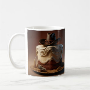 Cowboy Western Geburtstagsfeier Tasse - Rustikaler