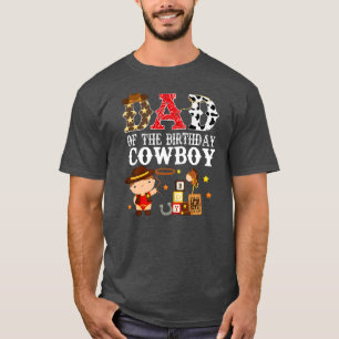 Cowboy Western Rodeo zum 1. Geburtstag für Männer T-Shirt