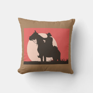 COWBOY WESTERN THEME PILLOWS KISSEN
