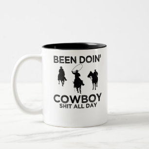 Cowboy Zweifarbige Tasse