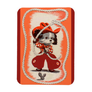 Cowboyhund Magnet