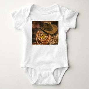 Cowboyhut Baby Strampler