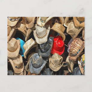 Cowboyhüte Postkarte