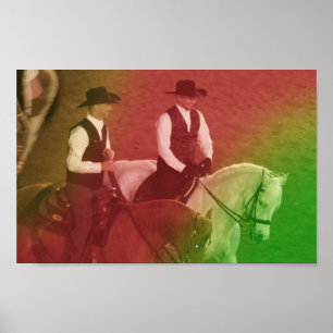 COWBOYS! - Druck Poster