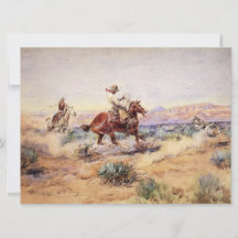 Cowboys fangen einen Wolf mit einem Rope Lasso