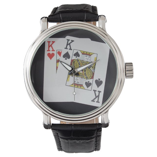 Cowboys Pocket Kings Armbanduhr (Vorderseite)