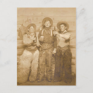Cowboys Postkarte