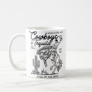 Cowboys Und Tequila Texas Pferdereiten Land Rod Kaffeetasse