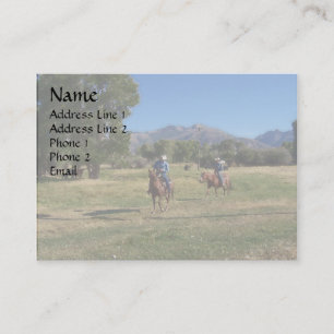 Cowboys Visitenkarte