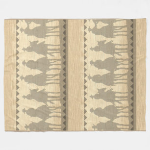 Cowboys Western-Umdrehung Fleece Koblenz 50x60