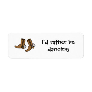 Cowboystiefel eher tanzen Land-Western