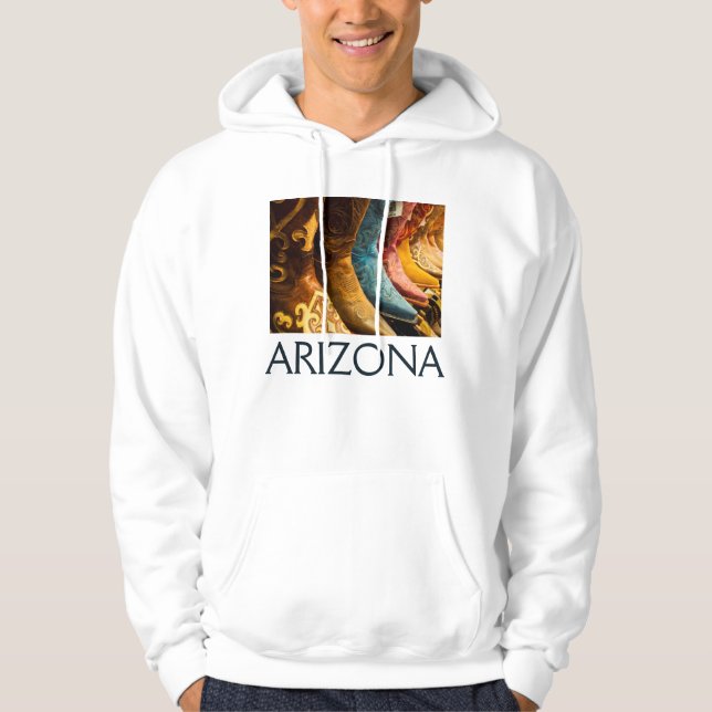 Cowboystiefel für Verkauf, Arizona Hoodie (Vorderseite)