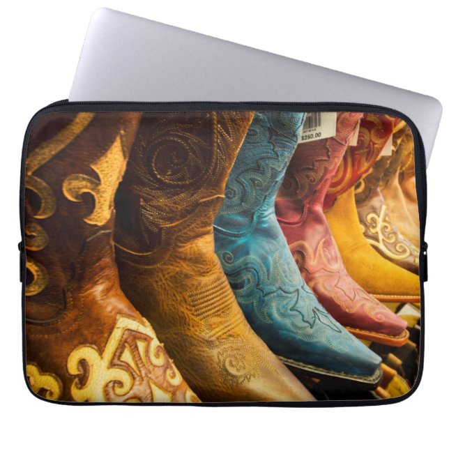 Cowboystiefel für Verkauf, Arizona Laptopschutzhülle (Vorderseite)