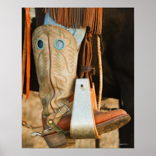 Cowboystiefel Poster