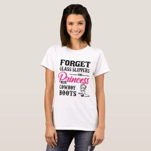 Cowboystiefel-T - Shirt Prinzessin-Wears