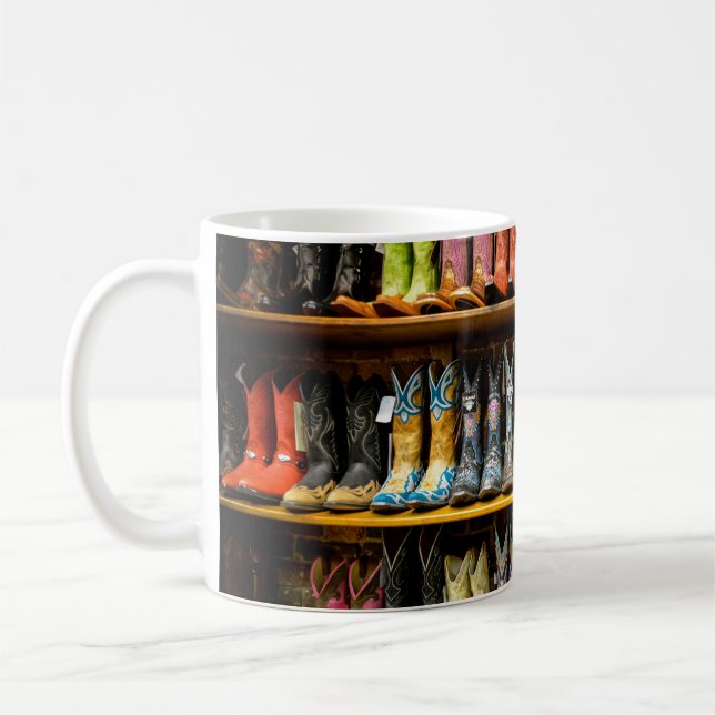 Cowboystiefel-Tasse Tasse (Links)