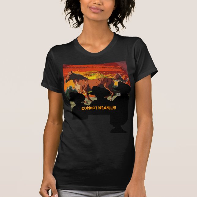 CowboyWrangler T-Shirt (Vorderseite)