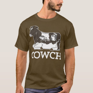 Cowch Funny Cow Couch Rind Farm Tiere T-Shirt
