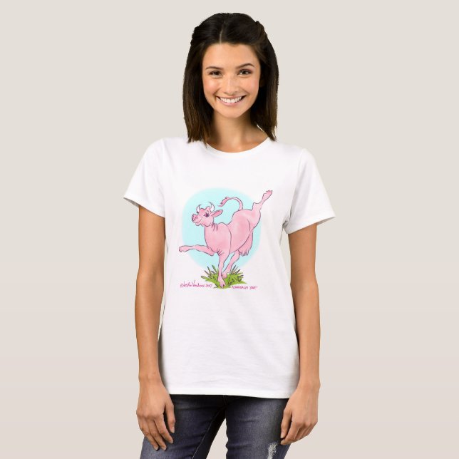 Cowdalini Yoga T-Shirt (Vorne ganz)