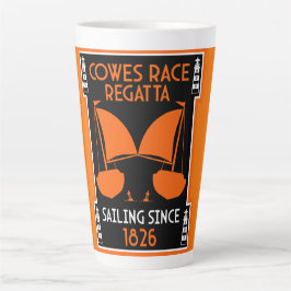 Cowes Isle of Wight Yacht Regatta Milchtasse