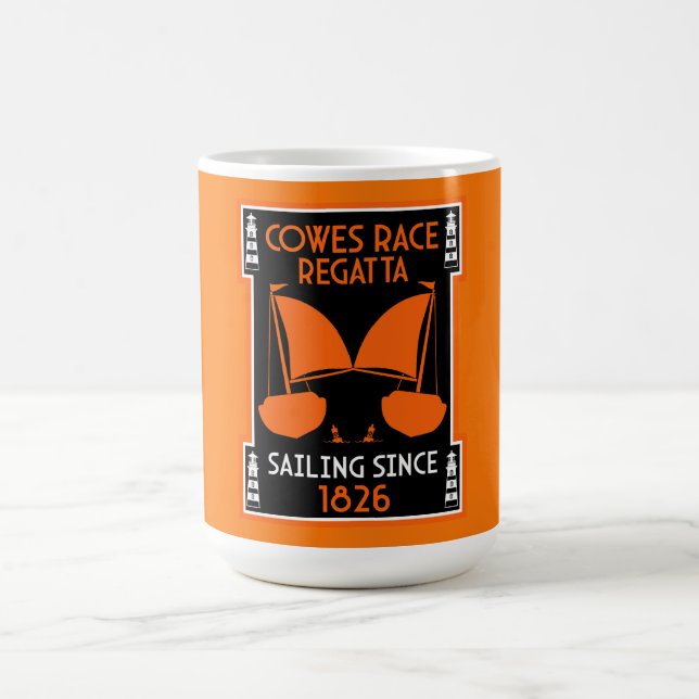 Cowes Isle of Wight Yacht Regatta Verwandlungstasse (Zentrum)