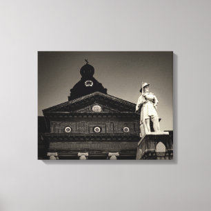COWETA LANDKREIS COURTHOUSE Leinwand Art