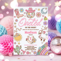 Cowgirl 1. Geburtstag Eins im West Party