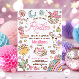 Cowgirl 2. Geburtstag Das ist nicht mein erstes Ro Einladung